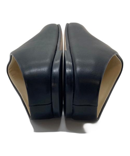 BEAUTIFUL SHOES（ビューティフルシューズ）beautiful shoes (ビューティフルシューズ) LEATHER MOC レザーシューズ ブラック サイズ:24.5の古着・服飾アイテム