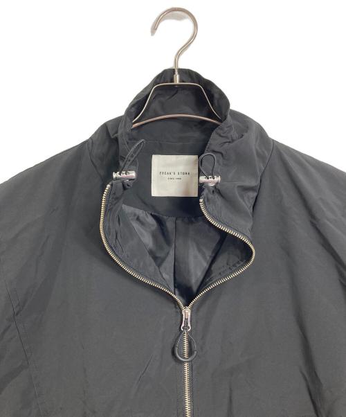 FREAK'S STORE（フリークスストア）FREAK'S STORE (フリークスストア) スタンドカラー裾ドローコードブルゾン　アウター　ライトアウター ブラック サイズ:FREE 未使用品の古着・服飾アイテム