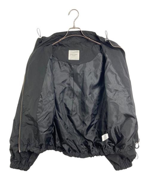 FREAK'S STORE（フリークスストア）FREAK'S STORE (フリークスストア) スタンドカラー裾ドローコードブルゾン　アウター　ライトアウター ブラック サイズ:FREE 未使用品の古着・服飾アイテム