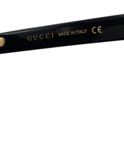 GUCCI（グッチ）GUCCI (グッチ) サングラス　アイウェア　イタリア製 ブラック サイズ:56□17-150の古着・服飾アイテム