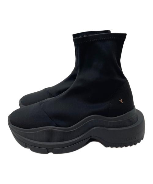 YELLO（イエロ）YELLO (イエロ) Sneaker Short ブーツ　　スニーカーショートブーツ ブラック サイズ:Lの古着・服飾アイテム