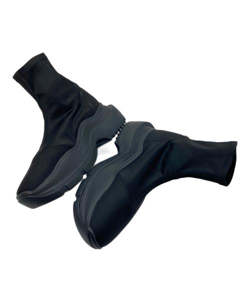 YELLO（イエロ）YELLO (イエロ) Sneaker Short ブーツ　　スニーカーショートブーツ ブラック サイズ:Lの古着・服飾アイテム