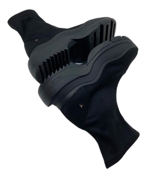 YELLO（イエロ）YELLO (イエロ) Sneaker Short ブーツ　　スニーカーショートブーツ ブラック サイズ:Lの古着・服飾アイテム