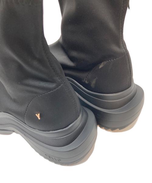 YELLO（イエロ）YELLO (イエロ) Sneaker Short ブーツ　　スニーカーショートブーツ ブラック サイズ:Lの古着・服飾アイテム