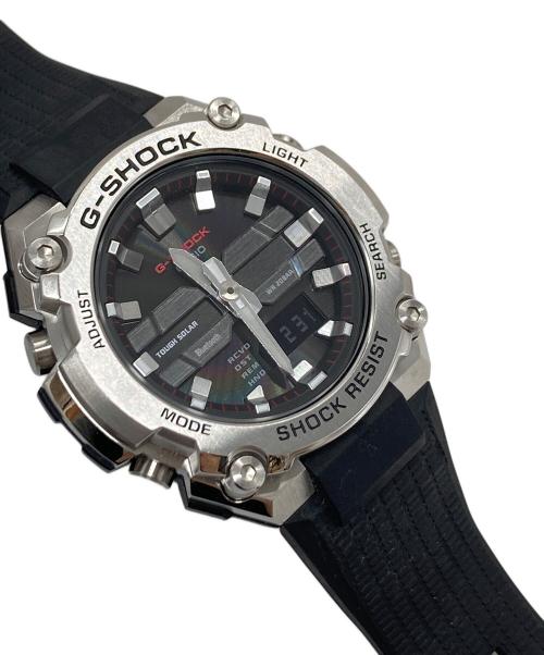 CASIO（カシオ）CASIO (カシオ) リストウォッチ　G-SHOCK　G-STEEL 20気圧防水　ソーラー充電　モバイルリンク機能 ブラック サイズ:実寸参照の古着・服飾アイテム