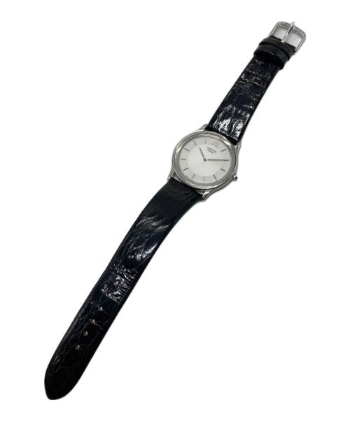 CREDOR（クレドール）CREDOR (クレドール) 腕時計　クォーツ　リストウォッチ　レザーベルト ホワイト サイズ:実寸参照の古着・服飾アイテム