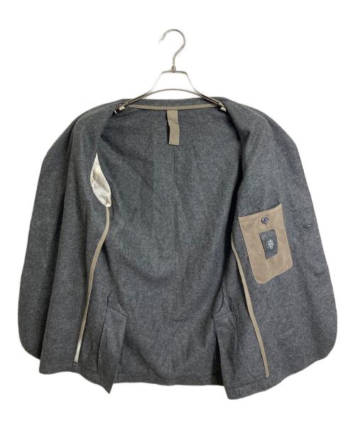 eleventy（イレブンティ）eleventy (イレブンティ) テーラードジャケット　アウター　ライトアウター　イタリア製 グレー サイズ:44の古着・服飾アイテム