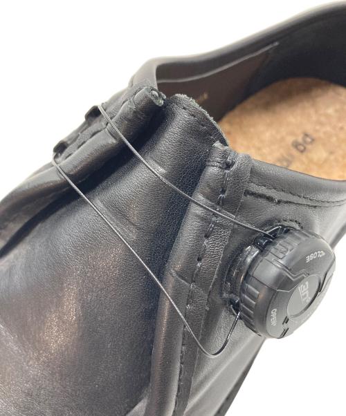 PG（ピージー）PG (ピージー) STEVEN ALAN (スティーブンアラン) KNOCK BLACK LEATHER チロリアンシューズ　ヴィブラムソール　ダイヤル ブラック サイズ:41の古着・服飾アイテム