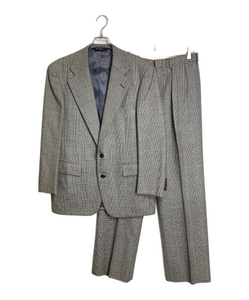POLO RALPH LAUREN（ポロ・ラルフローレン）POLO RALPH LAUREN (ポロ・ラルフローレン) 【古着】90’S チェック柄セットアップスーツ グレー×ホワイト サイズ:96AB6の古着・服飾アイテム