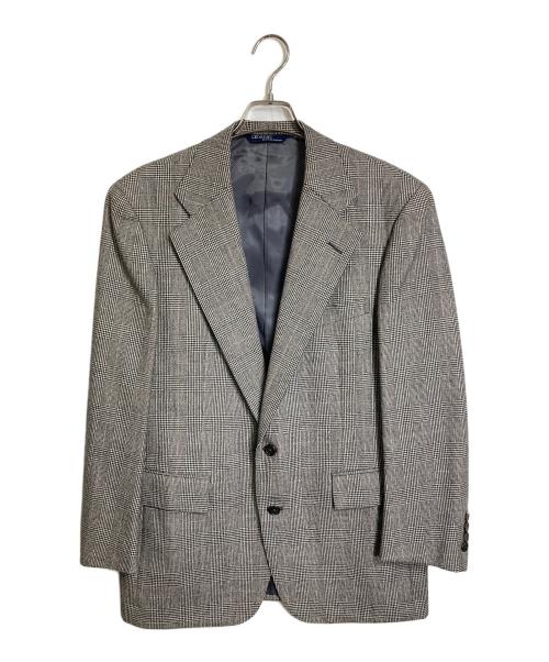 POLO RALPH LAUREN（ポロ・ラルフローレン）POLO RALPH LAUREN (ポロ・ラルフローレン) 【古着】90’S チェック柄セットアップスーツ グレー×ホワイト サイズ:96AB6の古着・服飾アイテム