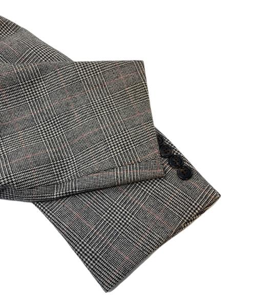 POLO RALPH LAUREN（ポロ・ラルフローレン）POLO RALPH LAUREN (ポロ・ラルフローレン) 【古着】90’S チェック柄セットアップスーツ グレー×ホワイト サイズ:96AB6の古着・服飾アイテム