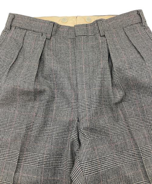 POLO RALPH LAUREN（ポロ・ラルフローレン）POLO RALPH LAUREN (ポロ・ラルフローレン) 【古着】90’S チェック柄セットアップスーツ グレー×ホワイト サイズ:96AB6の古着・服飾アイテム