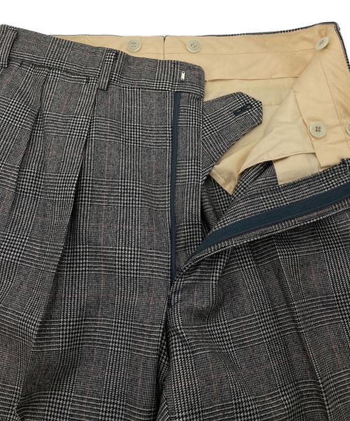 POLO RALPH LAUREN（ポロ・ラルフローレン）POLO RALPH LAUREN (ポロ・ラルフローレン) 【古着】90’S チェック柄セットアップスーツ グレー×ホワイト サイズ:96AB6の古着・服飾アイテム