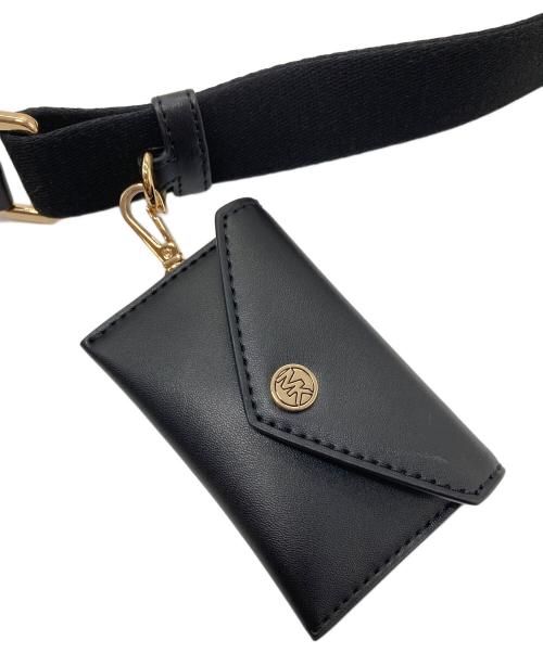 MICHAEL KORS（マイケル・コース）MICHAEL KORS (マイケル・コース) MIRELLA スマートフォン クロスボディ エクストラスモール　ショルダーバッグ ブラック サイズ:実寸参照の古着・服飾アイテム