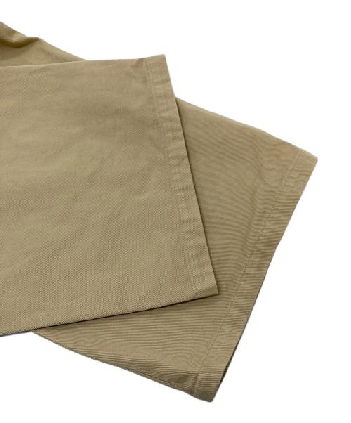 YAECA（ヤエカ）YAECA (ヤエカ) DRAW STRING PANTS ドローストリングワイドパンツ KUSAKI KHAKI ベージュ サイズ:XSの古着・服飾アイテム