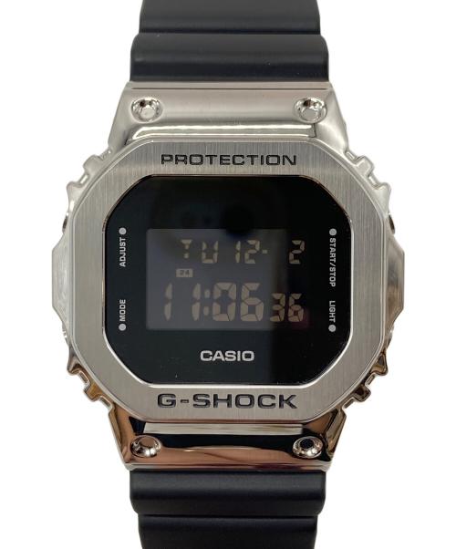 CASIO（カシオ）CASIO (カシオ) デジタルウォッチ 腕時計　リストウォッチ ブラック×シルバー サイズ:実寸参照の古着・服飾アイテム
