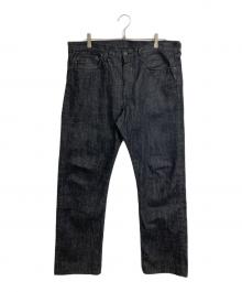 FULLCOUNT（フルカウント）の古着「スリムストレート ブラックセルビッチデニム」｜ブラック