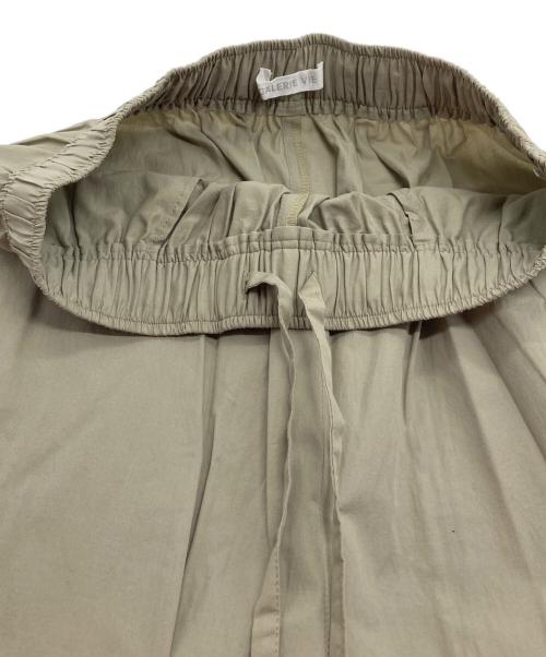 GALERIE VIE（ギャルリーヴィー）GALERIE VIE (ギャルリーヴィー) コットンツイル イージーチノパンツ　イージーパンツ　コットンパンツ　日本製 グリーン サイズ:32の古着・服飾アイテム