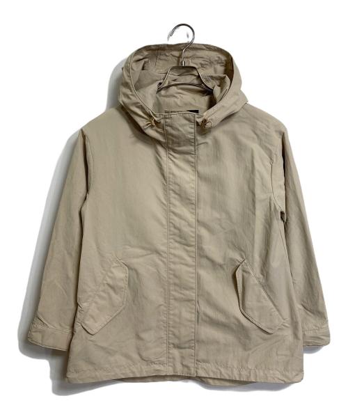 UNTITLED（アンタイトル）UNTITLED (アンタイトル) オーバーマウンテンパーカ　ナイロンパーカー　アウター　ライトアウター ベージュの古着・服飾アイテム