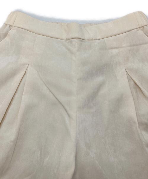 DRESSTERIOR（ドレステリア）DRESSTERIOR (ドレステリア) ソフト別珍イージーパンツ　ワイドパンツ ベージュ サイズ:36 未使用品の古着・服飾アイテム