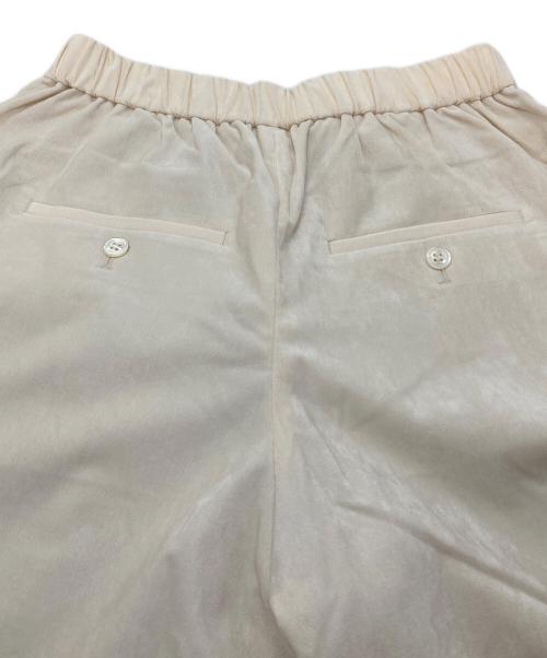 DRESSTERIOR（ドレステリア）DRESSTERIOR (ドレステリア) ソフト別珍イージーパンツ　ワイドパンツ ベージュ サイズ:36 未使用品の古着・服飾アイテム