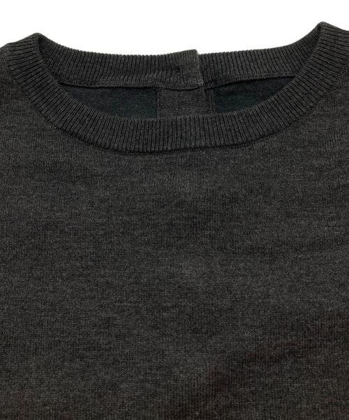 UNFILO（アンフィーロ）UNFILO (アンフィーロ) マイビューティニット フレアワンピース グレー サイズ:Sの古着・服飾アイテム