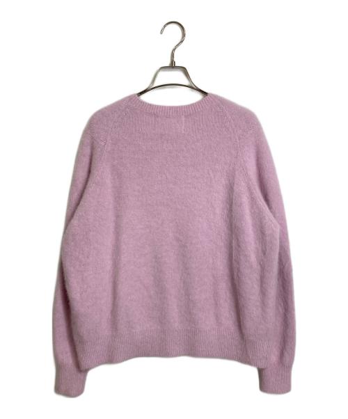 Lilly Lynque（リリーリン）Lilly Lynque (リリーリン) フォックス カシミヤ シャギーニット パープル サイズ:38の古着・服飾アイテム