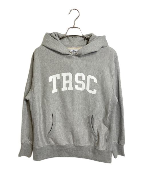 The Rising Sun Coffee（ザライジングサンコーヒー）THE RISING SUN COFFEE (ザライジングサンコーヒー) TRSC SPRING HOODIE グレー サイズ:Mの古着・服飾アイテム