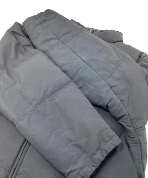 Eddie Bauer（エディーバウアー）Eddie Bauer (エディーバウアー) プレミアムグースダウンダウンジャケット ブラック×イエロー サイズ:Mの古着・服飾アイテム