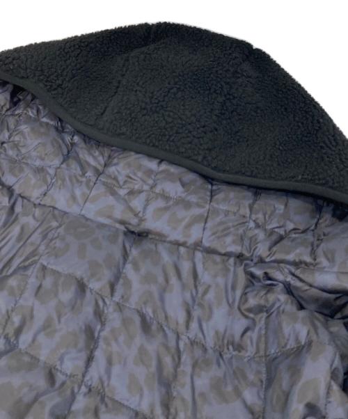 TAION（タイオン）TAION (タイオン) NOLLEY'S (ノーリーズ) 別注ボア×ダウンフードコート リバーシブル ブラック サイズ:Sの古着・服飾アイテム