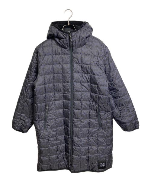 TAION（タイオン）TAION (タイオン) NOLLEY'S (ノーリーズ) 別注ボア×ダウンフードコート リバーシブル ブラック サイズ:Sの古着・服飾アイテム