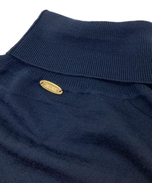 DEUXIEME CLASSE（ドゥーズィエム クラス）DEUXIEME CLASSE (ドゥーズィエム クラス) MILLENNIUM タートルネック ワイド プルオーバー ネイビー サイズ:FREEの古着・服飾アイテム