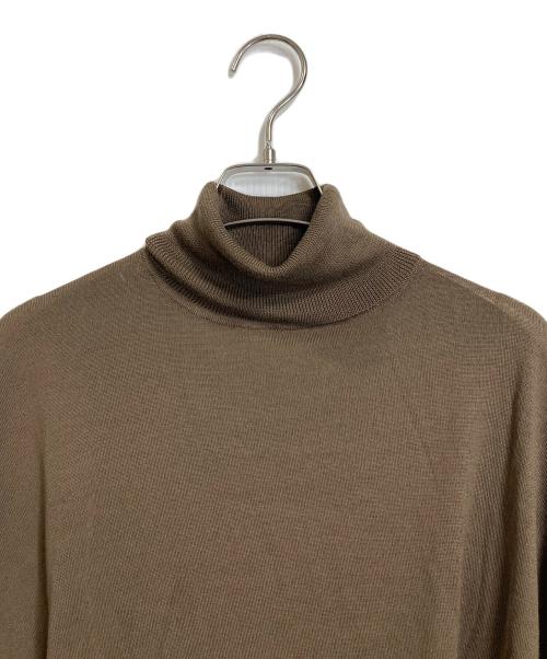 DEUXIEME CLASSE（ドゥーズィエム クラス）Deuxieme Classe (ドゥーズィエム クラス) MILLENNIUM タートルネック ワイド プルオーバー ベージュ サイズ:FREEの古着・服飾アイテム