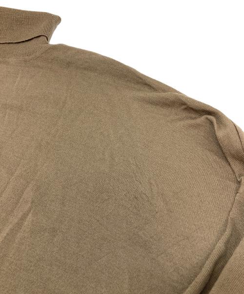 DEUXIEME CLASSE（ドゥーズィエム クラス）Deuxieme Classe (ドゥーズィエム クラス) MILLENNIUM タートルネック ワイド プルオーバー ベージュ サイズ:FREEの古着・服飾アイテム