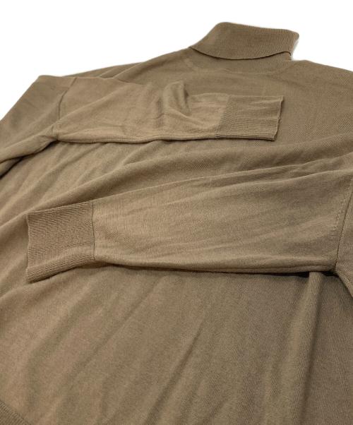 DEUXIEME CLASSE（ドゥーズィエム クラス）Deuxieme Classe (ドゥーズィエム クラス) MILLENNIUM タートルネック ワイド プルオーバー ベージュ サイズ:FREEの古着・服飾アイテム