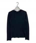 EVERYDAY I LIKE.エヴリデイ アイ ライク）の古着「ニット　ウール混ニット」｜ブラック