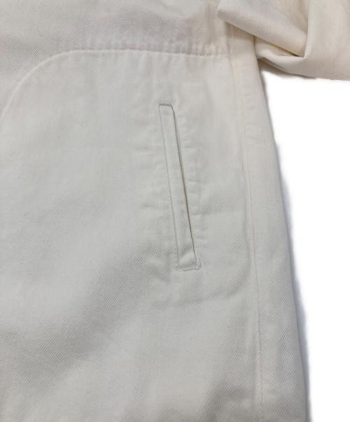 KALLMEYER（カルメイヤー）KALLMEYER (カルメイヤー) ELLIOTT CHORE Jacket ホワイトデニムジャケット　Deuxieme Classe取り扱い ホワイト サイズ:XSの古着・服飾アイテム