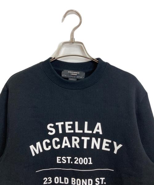 STELLA McCARTNEY（ステラマッカートニー）STELLA McCARTNEY (ステラマッカートニー) ロゴスウェット　起毛 ブラック サイズ:XXSの古着・服飾アイテム