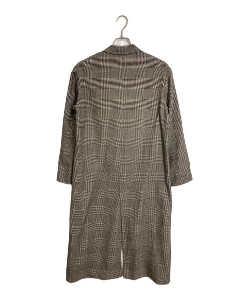 DEUXIEME CLASSE（ドゥーズィエム クラス）Deuxieme Classe (ドゥーズィエム クラス) METIC REVER コート リバーコート 千鳥柄 ブラック×ブラウン サイズ:FREEの古着・服飾アイテム