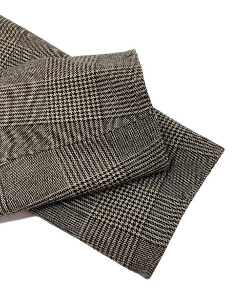 DEUXIEME CLASSE（ドゥーズィエム クラス）Deuxieme Classe (ドゥーズィエム クラス) METIC REVER コート リバーコート 千鳥柄 ブラック×ブラウン サイズ:FREEの古着・服飾アイテム