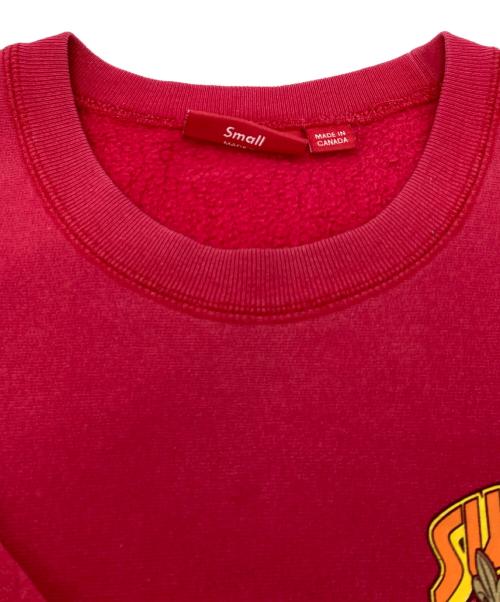 SUPREME（シュプリーム）SUPREME (シュプリーム) INDEPENDENT (インディペンデント) Sean Cliver Eagle Crewneck 4面プリント レッド サイズ:Sの古着・服飾アイテム