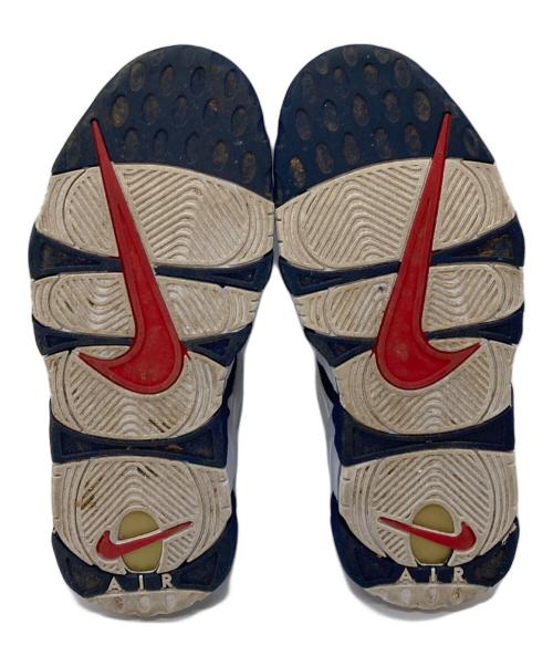 NIKE（ナイキ）NIKE (ナイキ) AIR MORE UP TEMPO（エア モア アップテンポ）96 Olympic オリンピック ネイビー×ホワイト サイズ:US6の古着・服飾アイテム