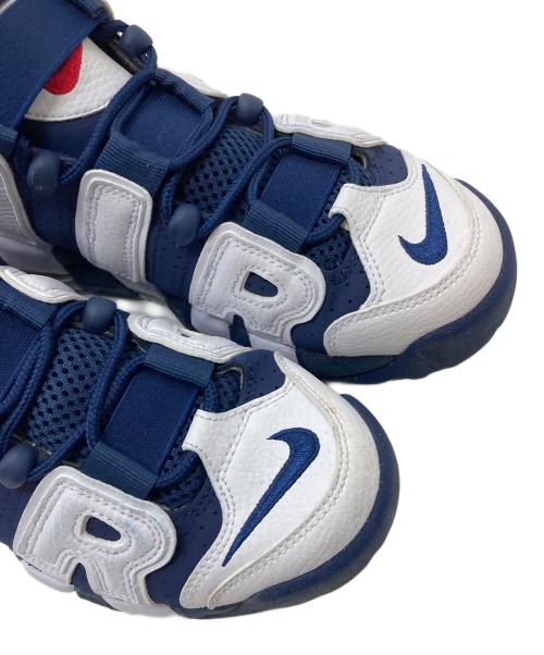 NIKE（ナイキ）NIKE (ナイキ) AIR MORE UP TEMPO（エア モア アップテンポ）96 Olympic オリンピック ネイビー×ホワイト サイズ:US6の古着・服飾アイテム