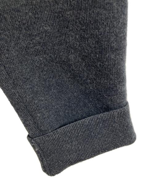 ANAYI（アナイ）ANAYI (アナイ) ファインメリノパールネック プルオーバー　長袖ニット グレー サイズ:38の古着・服飾アイテム