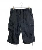 Needlesニードルズ）の古着「Field Short - C/N Oxford カーゴパンツ　日本製」｜ブラック