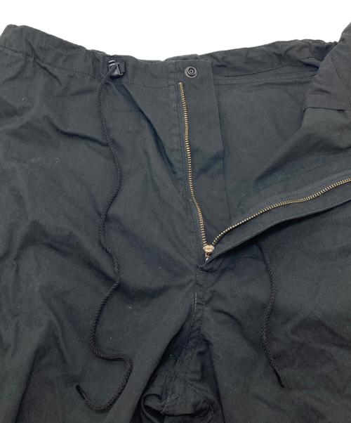 Needles（ニードルズ）Needles (ニードルズ) Field Short - C/N Oxford カーゴパンツ　日本製 ブラック サイズ:Lの古着・服飾アイテム