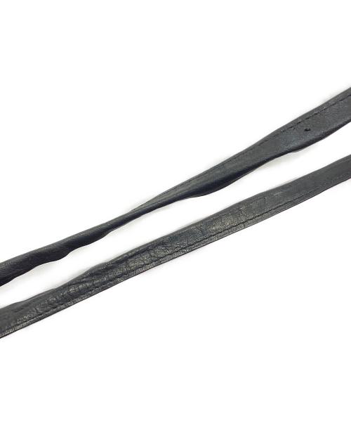 L.G.B（ルグランブルー）L.G.B (ルグランブルー) キャミソール　レザートップス　レザーキャミソール　日本製 ブラック サイズ:1の古着・服飾アイテム