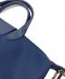 中古・古着 LONGCHAMP (ロンシャン) 2WAYバッグ　ハンドバッグ　ショルダーバッグ ブルー：8000円