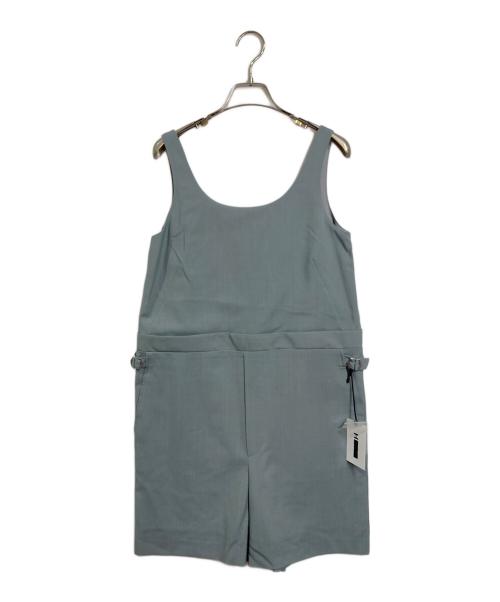 H BEAUTY&YOUTH（エイチ ビューティー&ユース）H BEAUTY&YOUTH (エイチ ビューティー&ユース) トロピカルショートオールインワン　日本製 グレー サイズ:S 未使用品の古着・服飾アイテム