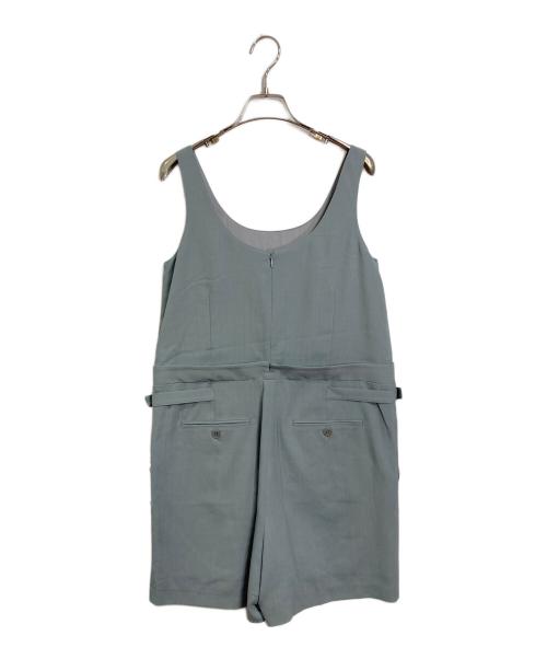 H BEAUTY&YOUTH（エイチ ビューティー&ユース）H BEAUTY&YOUTH (エイチ ビューティー&ユース) トロピカルショートオールインワン　日本製 グレー サイズ:S 未使用品の古着・服飾アイテム